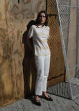 Short-sleeved polo in 100% cotton pique with an embroidered logo. NobuMD LS polo has a placket with 3 buttons.