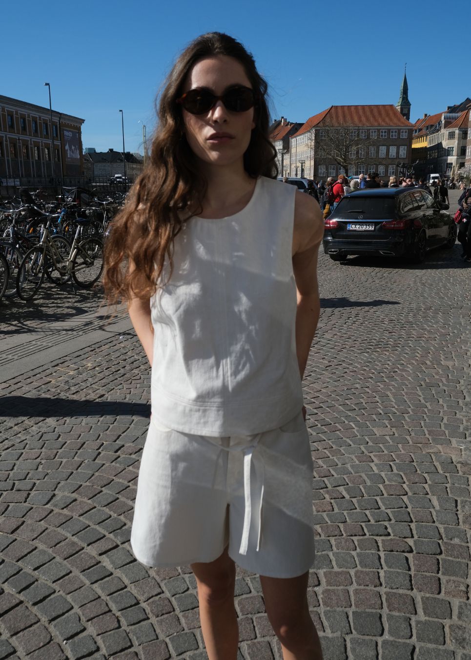 Naomamd solid top - Soft White