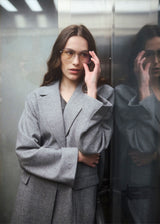 Simonmd jacket - Black Melange