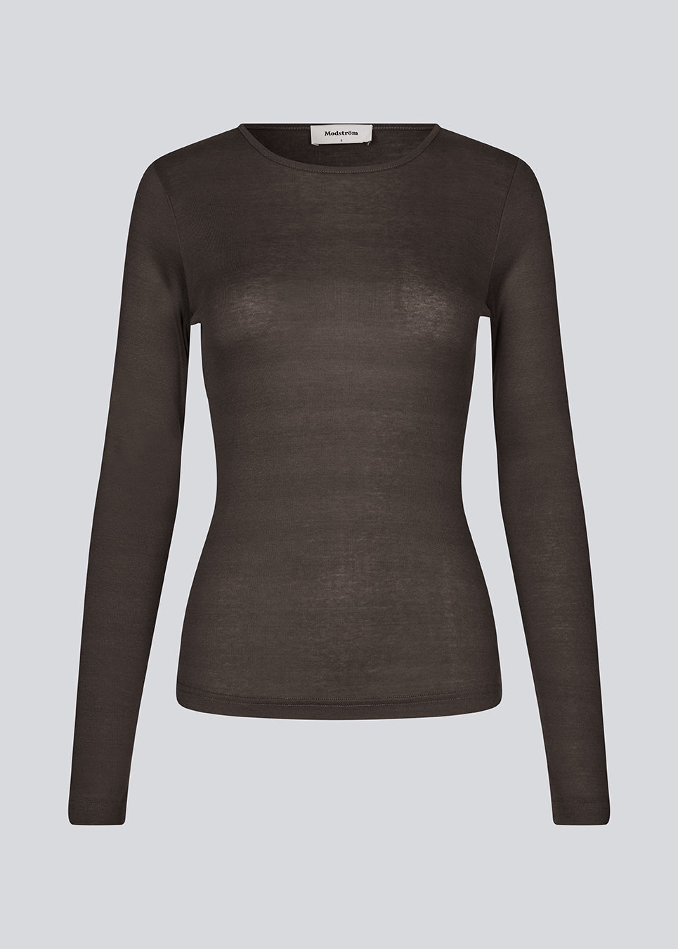 HarperMD LS top is a slim-fitting top with long sleeves and a round neck made from a thin, soft jersey. 