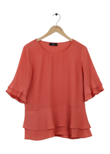 Modström Preloved Melanie top - Faded Rose - Red