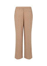 Modström Preloved Talle print pants - Camel Polka