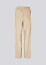 Elevate your wardrobe with the DarrelMD Pants, crafted from a blend of 30% linen and 70% viscose. These beige pants offer a perfect balance of comfort and style, featuring a relaxed fit with an elastic waistband for easy wear.
