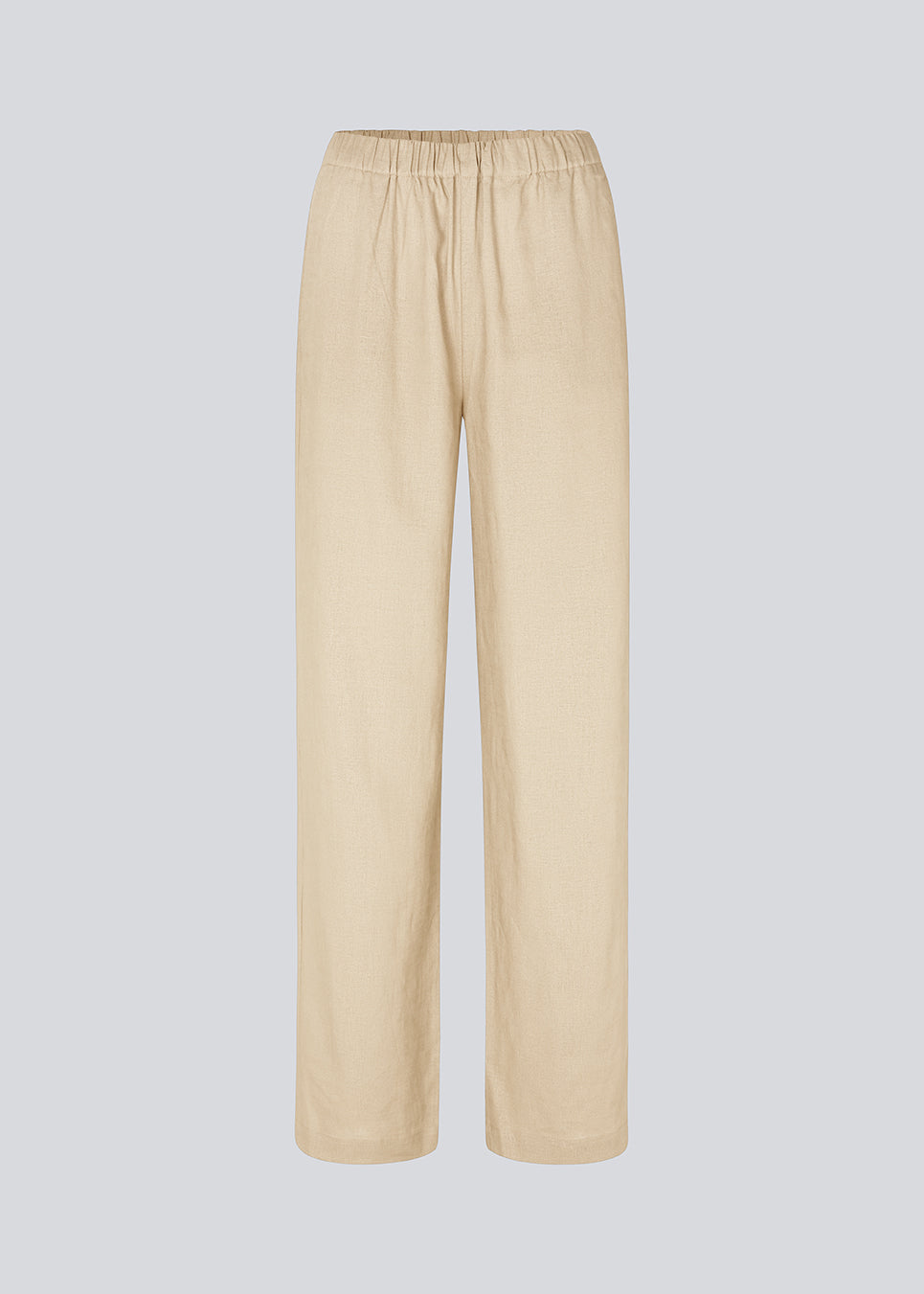 Elevate your wardrobe with the DarrelMD Pants, crafted from a blend of 30% linen and 70% viscose. These beige pants offer a perfect balance of comfort and style, featuring a relaxed fit with an elastic waistband for easy wear.