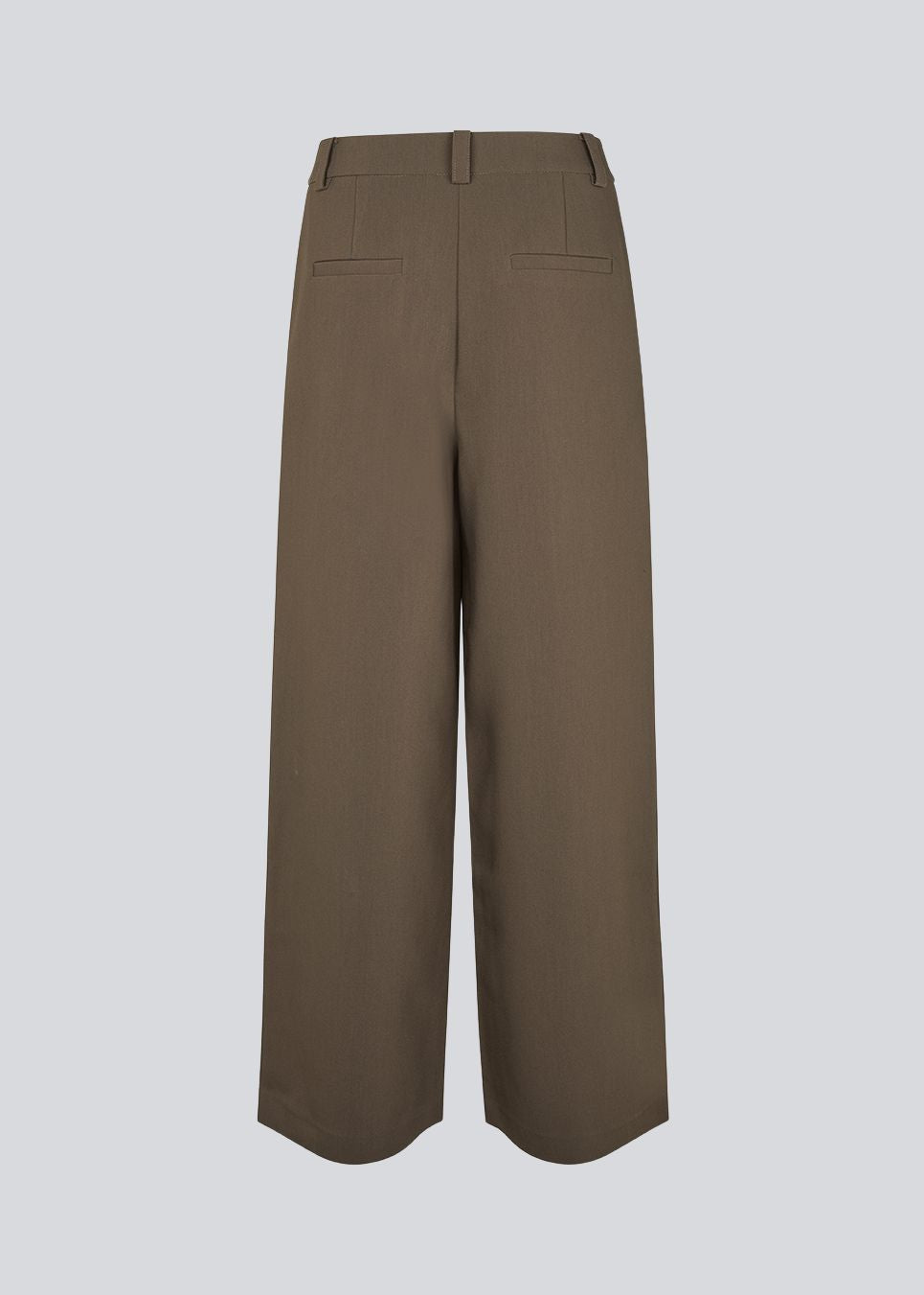 Gale pants has a classic design. The pants has straight, wide legs with pressfolds, which creates an elegant look. 