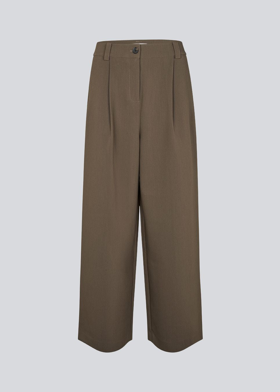 Gale pants has a classic design. The pants has straight, wide legs with pressfolds, which creates an elegant look. 