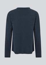 Long-sleeved t-shirt in cotton jersey. HellenMD LS t-shirt has a casual fit with wide sleeves and a round neck.