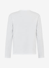 Long-sleeved t-shirt in cotton jersey. HellenMD LS t-shirt has a casual fit with wide sleeves and a round neck.