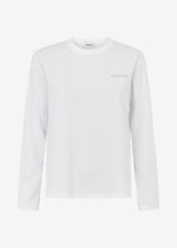 Long-sleeved t-shirt in cotton jersey. HellenMD LS t-shirt has a casual fit with wide sleeves and a round neck.