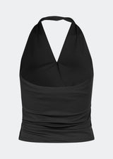 Himamd halterneck top - Black