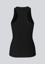 Cool basic top in af soft cotton rib. Our bestseller Igor top Black has a tight fit with a racer back. The top is perfect for a sporty look. See ALL Igor Tops.