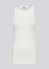 Cool basic top in af soft cotton rib. Our Bestseller Igor top Off White has a tight fit with a racer back. The top is perfect for a sporty look. See ALL Igor Top