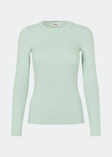 Basic t-shirt in soft cotton rib with stretch. Igormd short t-shirt has a tight fit with short sleeves. 