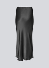Maxi skirt in satin. MalkiMD skirt has an a-facon and an elastic in the waist.