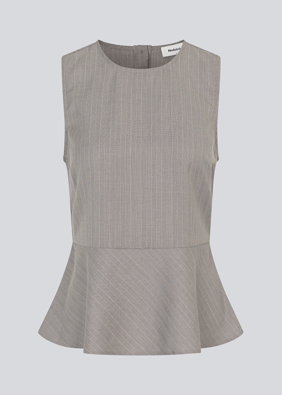 Fitted top with a short skirt. MarlyMD SS top has an invisible zipper in the side and buttons in the back.