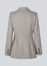 Classic blazer with an elagant design. MeridaMD blazer has a revers collar, button closure and two pockets in front.
