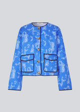 Quilted jacket in 100% cotton. NicholasMD jacket has a buttonclosure and two front pockets.