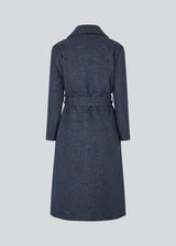 Otillamd coat - Navy Herringbone