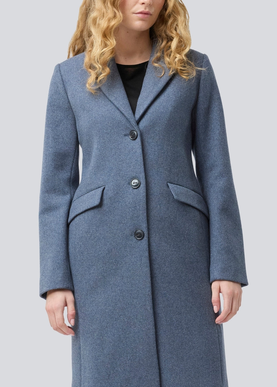 Pamela coat Ombre Blue - Main Image