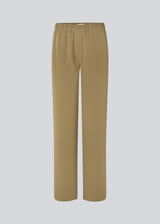 Pants in a simple design with wide legs. Perry pants have pockets at the side seam and an elasticated waistline for a comfortable fit.