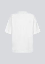 Short-sleeved t-shirt with in white logo in cotton jersey. Takoda t-shirt has a casual fit a round neck.