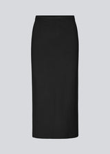 Long pencil skirt in jersey with a figure-hugging fit. TannyMD long skirt has a high waist with covered elastication and a slit at center back.