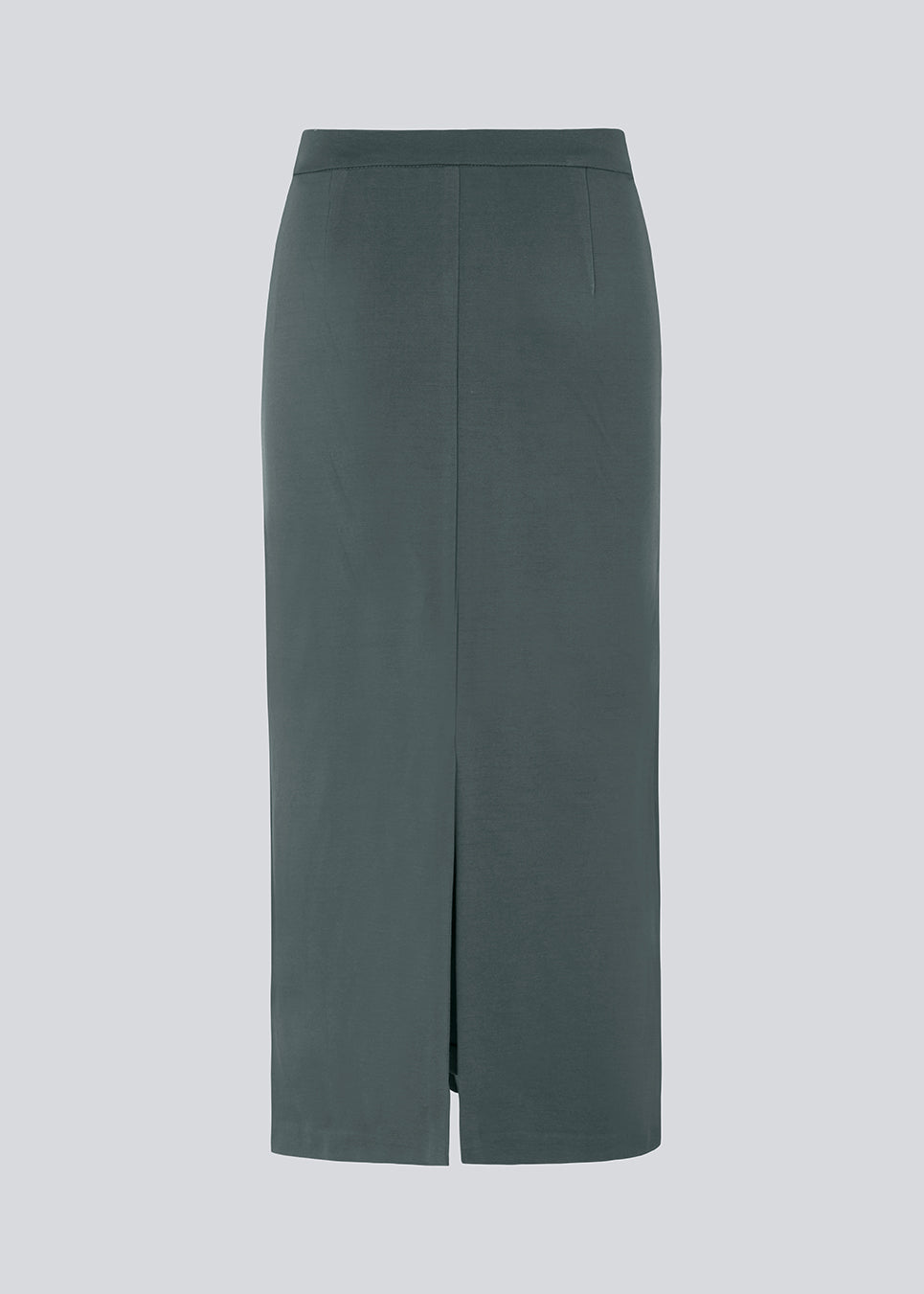 Long pencil skirt in jersey with a figure-hugging fit. TannyMD long skirt has a high waist with covered elastication and a slit at center back. The model is 175 cm and wears a size S/36.