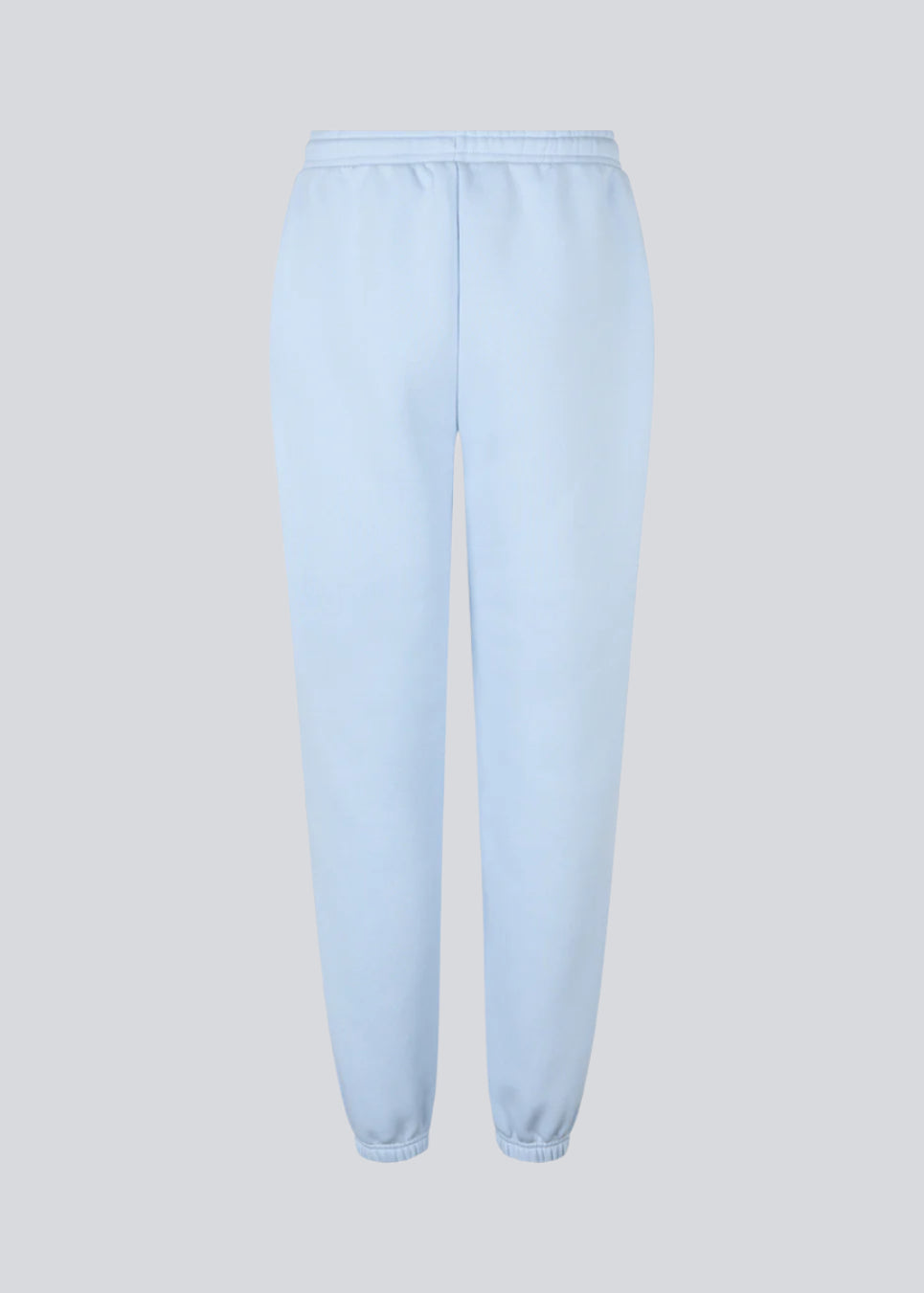 Sweatpants in light blue/baby blue with logo in a cotton mixture. TiaMD pants has sidepockets, tieband and an elastic in the bottom and waist. 