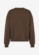 Sweatshirt with logo made in a cotton mixture. TiaMD sweat has a round neckline and ribbing at the sleeves and bottom.