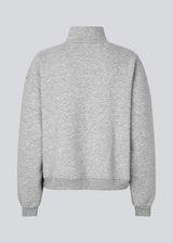 Sweatshirt with logo made in a cotton mixture. TiaMD sweat has a high neck with a zipper and ribbing at the sleeves.