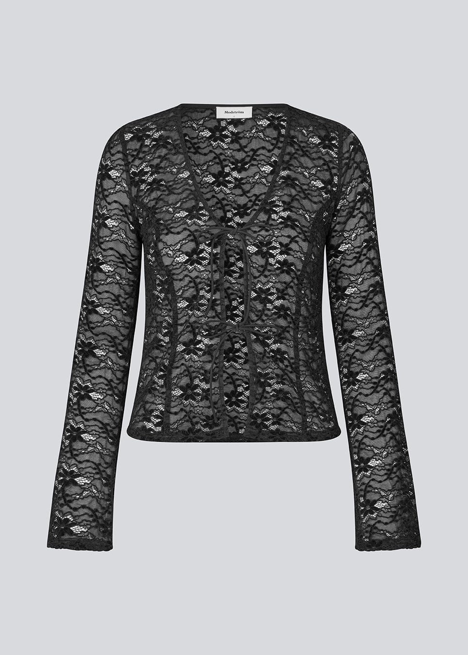 Buy TildeMD ls lace top - Black – Modström COM