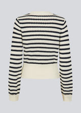 Classic striped sweater in navy and cream. The UlvaMD Stripe O-neck is made from 100% organic cotton and features a round neckline, ribbed trims, and a soft, comfortable fit. A timeless choice for a relaxed and refined everyday look. The model is 175 cm and wears a size S/36.
Material:
100% Organic Cotton