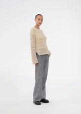 Vestermd o-neck - Summer Sand