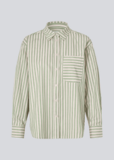 Millemd shirt  - Medium Green Stripe