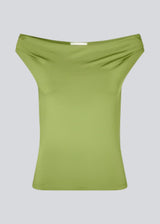 HimaMD off-shoulder top - Grasshopper