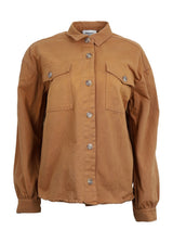 Modström Preloved Catalina shirt - Brown Oak