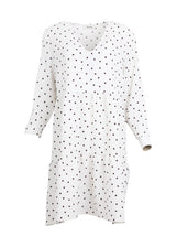 Modström Preloved Richie print dress - Off White Dot