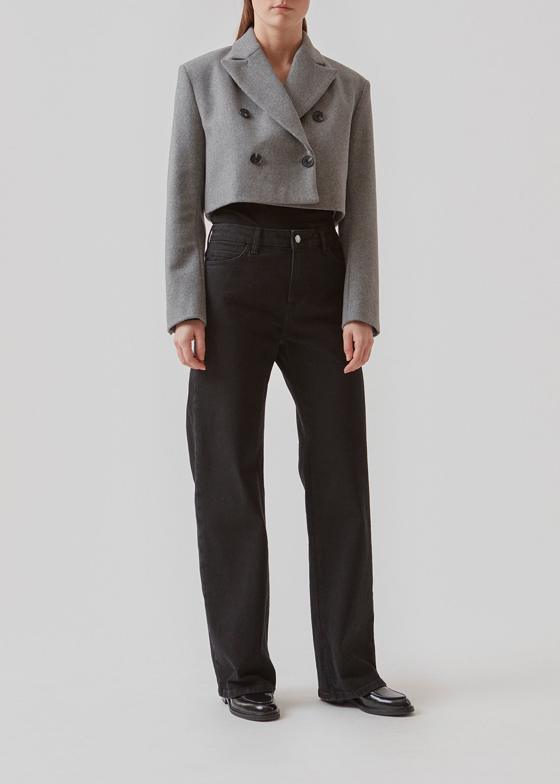 Short grey clearance blazer