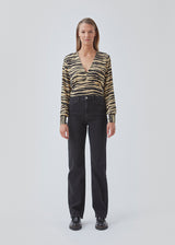 BeckyMD print top - Moonstone Tiger