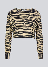 BeckyMD print top - Moonstone Tiger