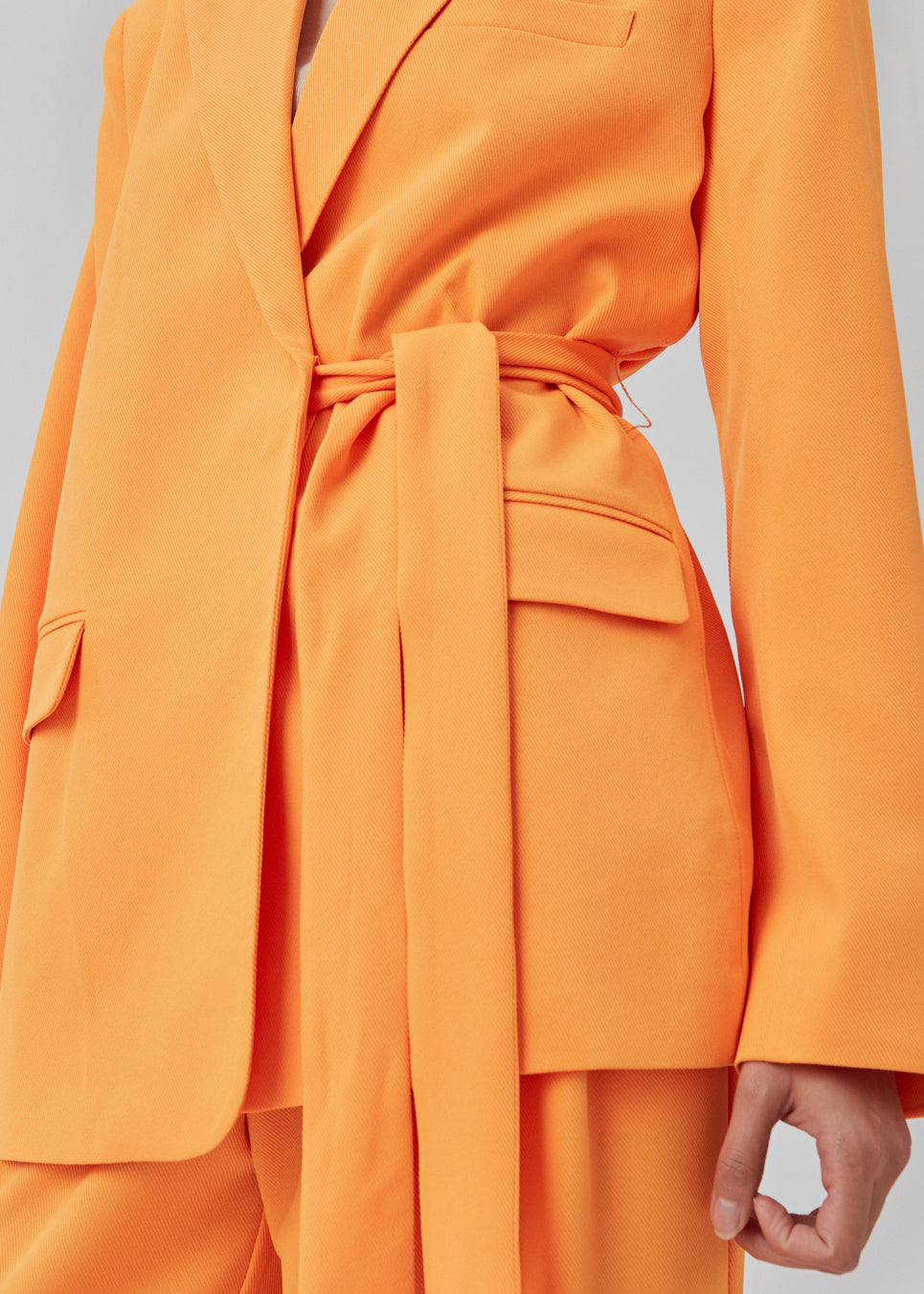 Robe best sale blazer orange