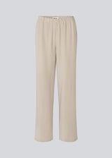 Pants in a simple design with wide legs. Perry pants have pockets at side seam and an elasticated waistline for a comfortable fit. The model is 173 cm and wears a size S/36.  Buy a matching blazer to complete the look: PerryMD blazer.