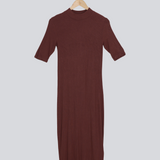 Modström Preloved Krown t-shirt dress - Brandy Brown