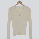 Modström Preloved Joel cardigan - Cream Milk