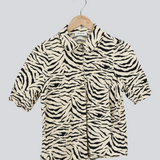 Modström Preloved IshaMD print shirt - Zebra