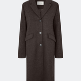 Pamela coat - Seal Brown
