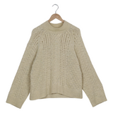 Modström Preloved Minnie t-neck - Off White