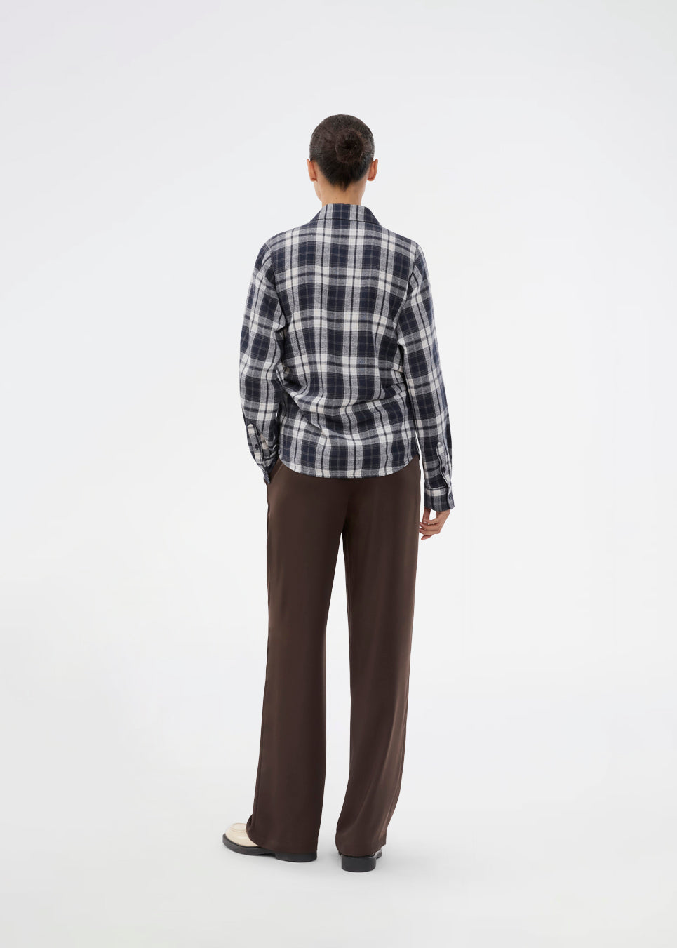 Trixymd shirt - Blue white check