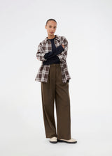 Galemd wide pants - Espresso