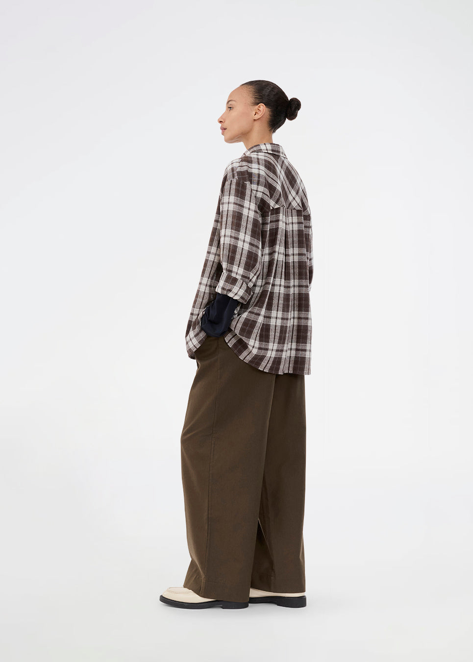 Galemd wide pants - Espresso